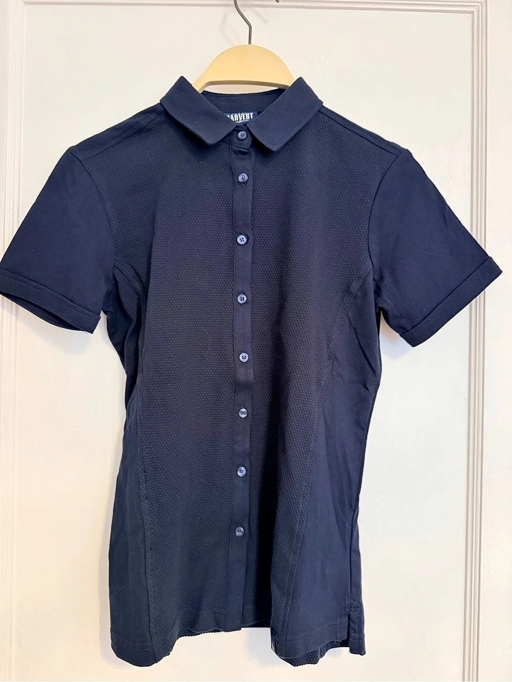 James Harvest Sunset Women's Polo Short Sleeve Blue